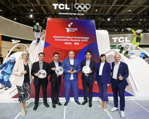 “奥运级”科技实力获全球认证！TCL实业荣获三项IFA 2025大奖