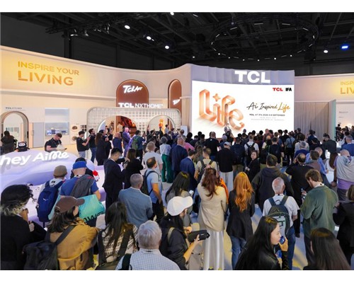TCL实业IFA 2026“灵感栖居”展区亮相：屏显到家庭全场景，“AI Inspired Life”启迪未来生活灵感